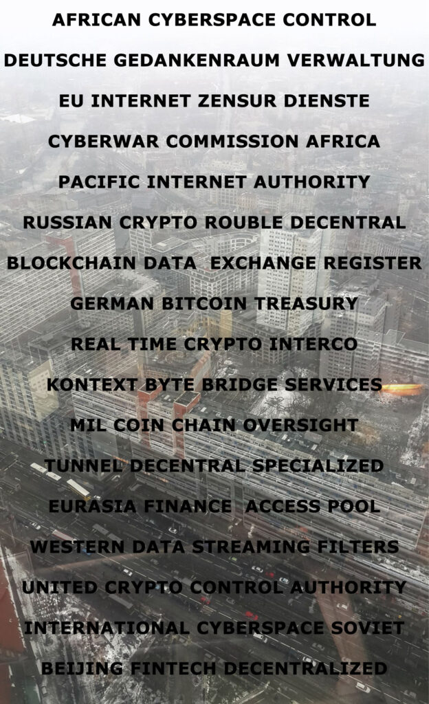 Crypto Cyberspace control - artwork NFT by HANS