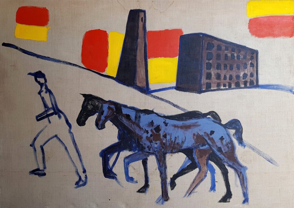 Artwork painting by Hans Heiner Buhr