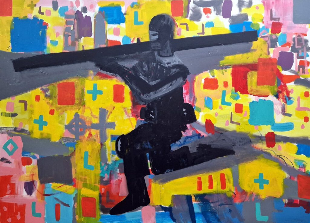 "Shooter" art by Hans Heiner Buhr #art #painting