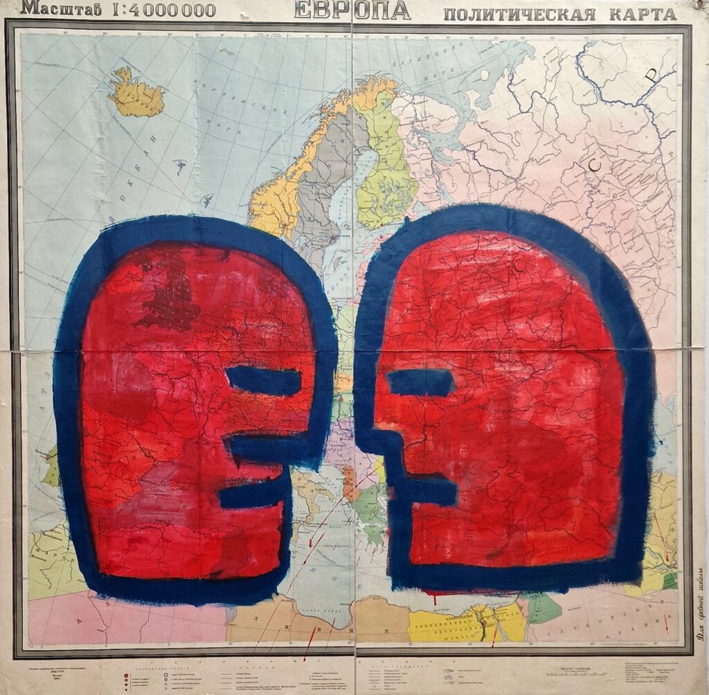 "Europe" artwork by Hans Heiner Buhr 2021 #art