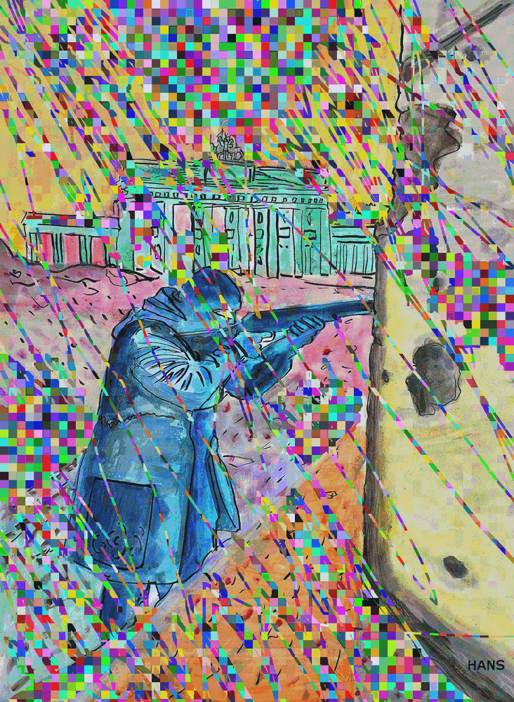 1/1 Crypto Art "DAY ZERO" by Hans Heiner Buhr on Superrare