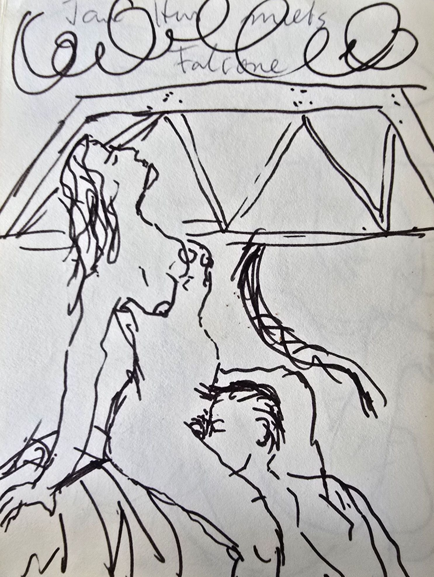 Expressiver Akt mit Toilette, Amsterdam 1992